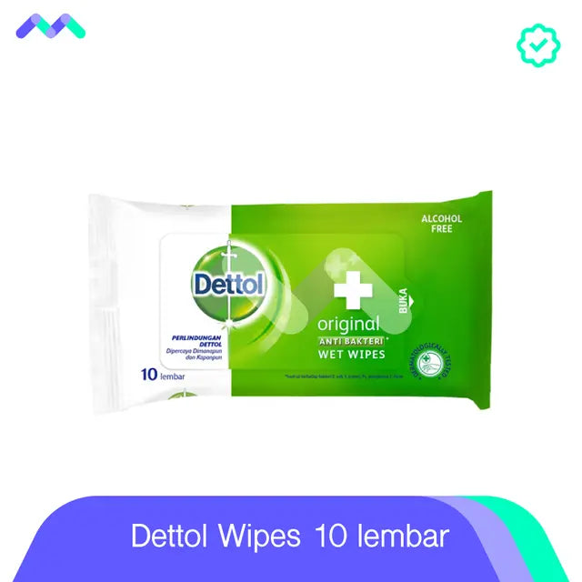 Dettol Wipes 10 Lembar