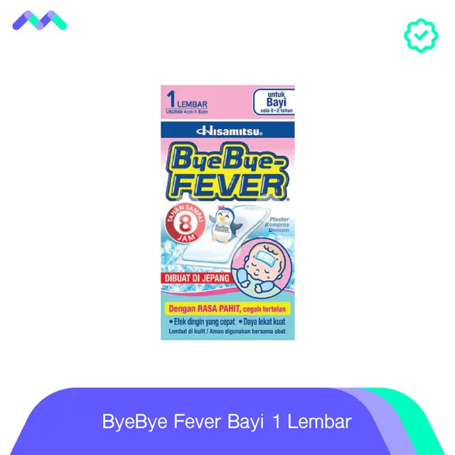 ByeBye Fever Bayi 1 Lembar