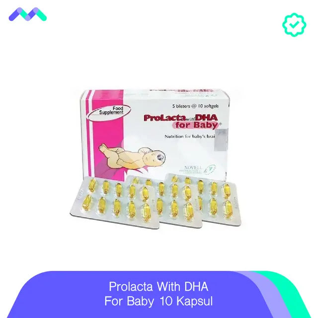 Prolacta With DHA For Baby 10 Kapsul