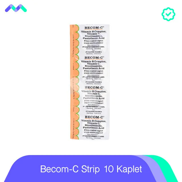 Becom-C Strip 10 Kaplet