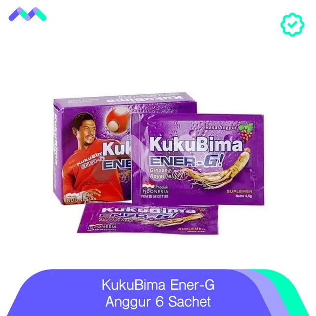 KukuBima Ener-G Anggur 6 Sachet