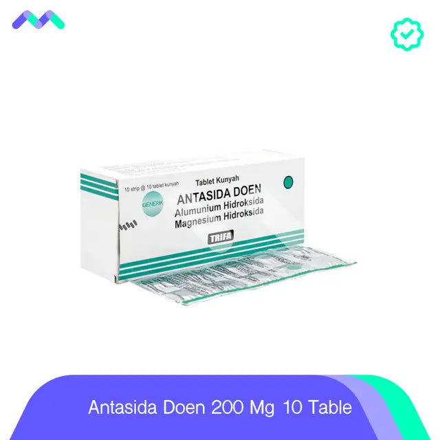 Antasida Doen 200 Mg 10 Tablet