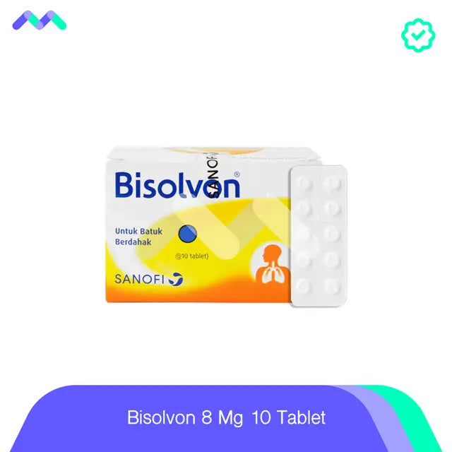 Bisolvon 8 mg 10 Tablet