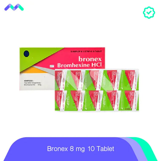 Bronex 8 mg 10 Tablet