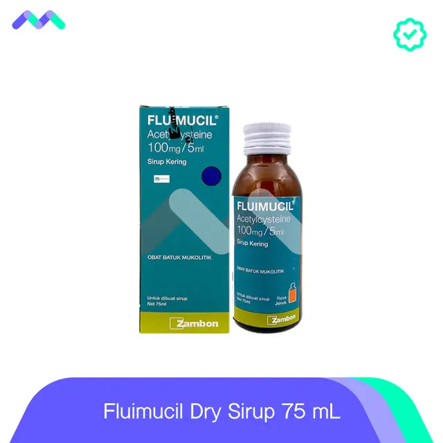 Fluimucil Dry Sirup 75 mL