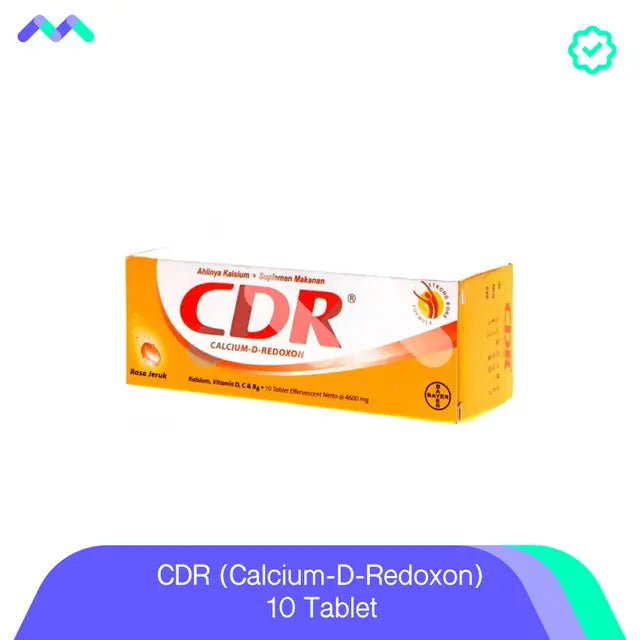 CDR (Calcium-D-Redoxon) 10 Tablet