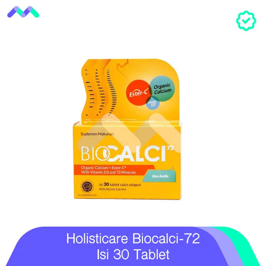 Holisticare Biocalci - 72 lsi 30 Tablet